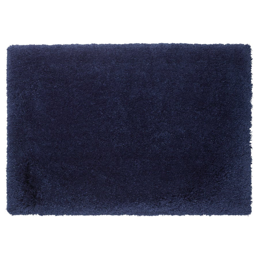 ALMTJÄRN bath mat, dark blue, 24x35" IKEA
