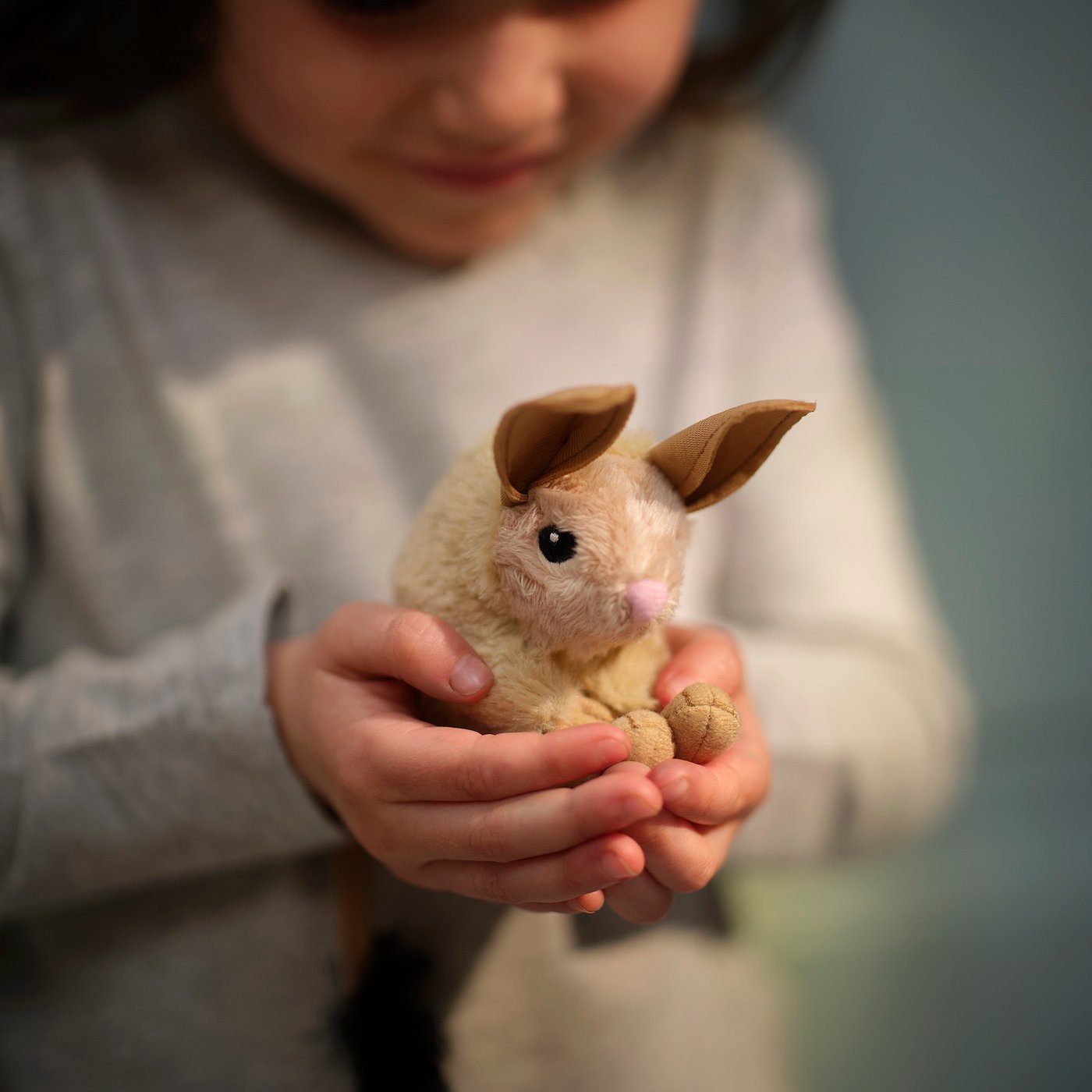 ALPTALL soft toy, long-eared jerboa/beige, 3 ½