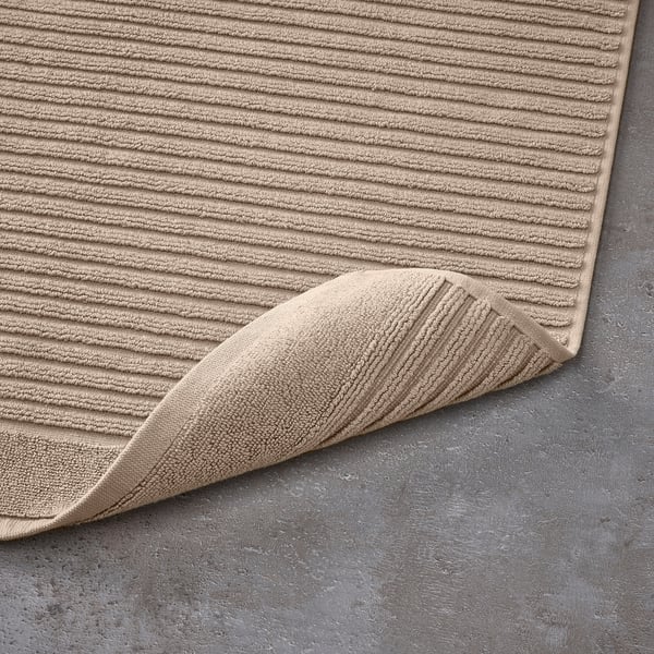 ALSTERN bath mat, beige, 20x31" IKEA