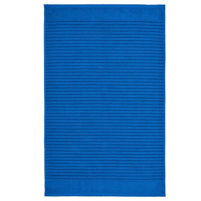 ALSTERN Bath mat, bright blue, 20x31 "