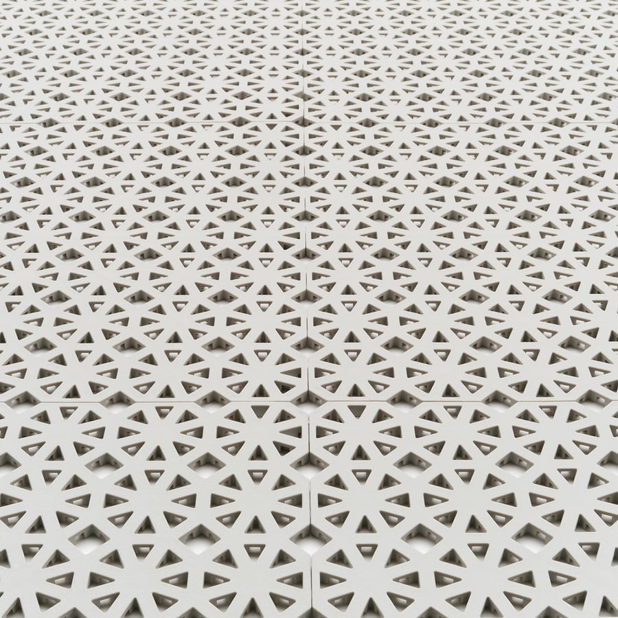 ALTAPPEN decking, outdoor, light gray, 9 sq feet IKEA