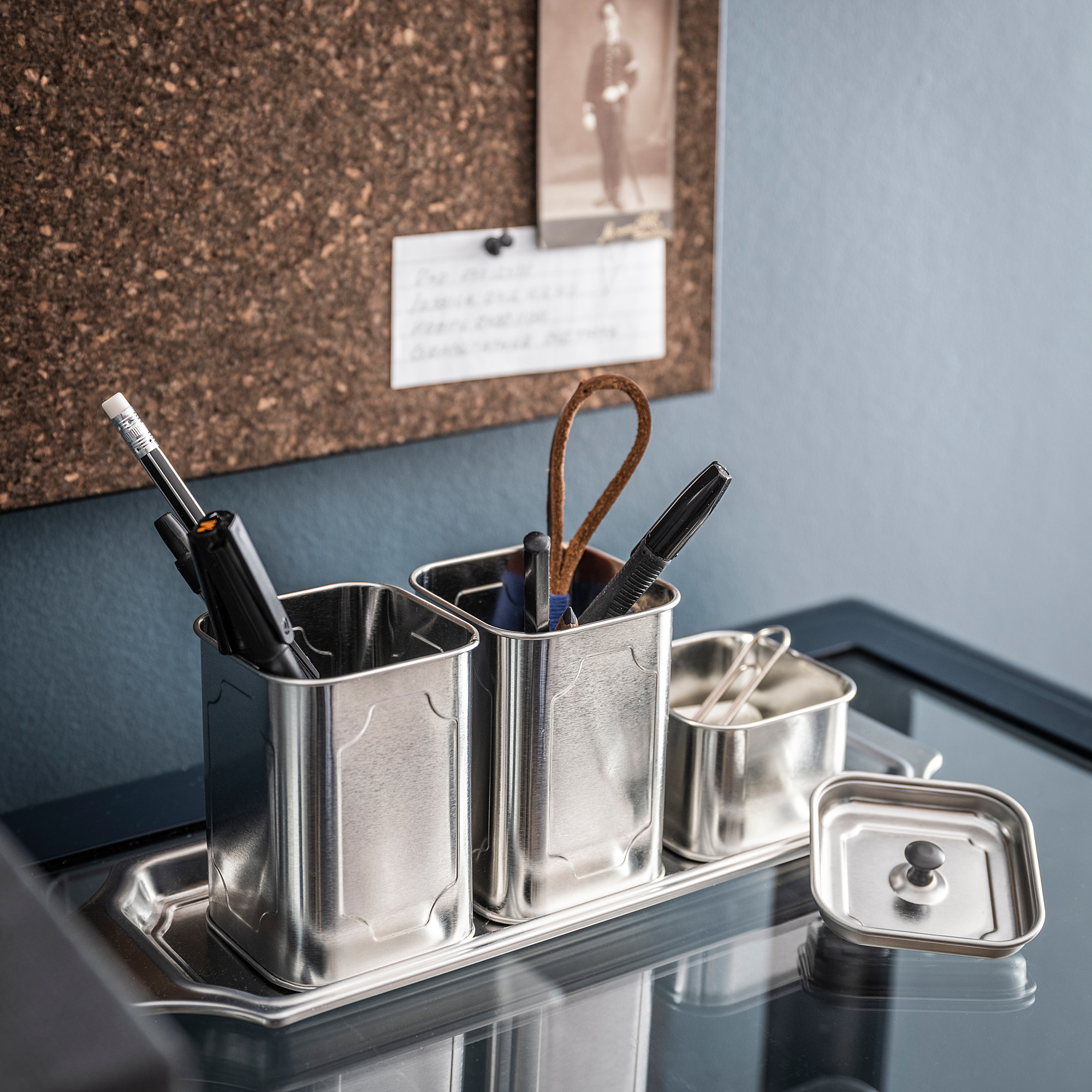 ANILINARE Desk organizer metal IKEA