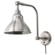 Option: ANKARSPEL Wall lamp, pewter effect