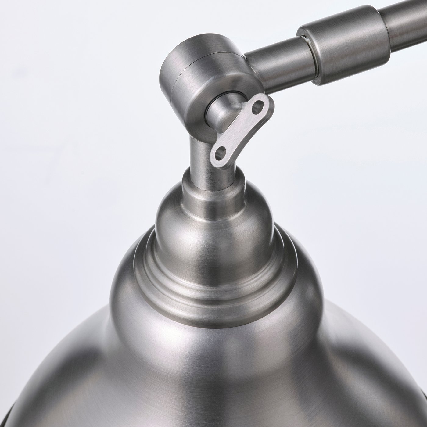 ANKARSPEL wall lamp, pewter effect - IKEA