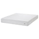 ÅNNELAND white hybrid mattress, rectangular with quilted cover, medium-firm, foam and springs.