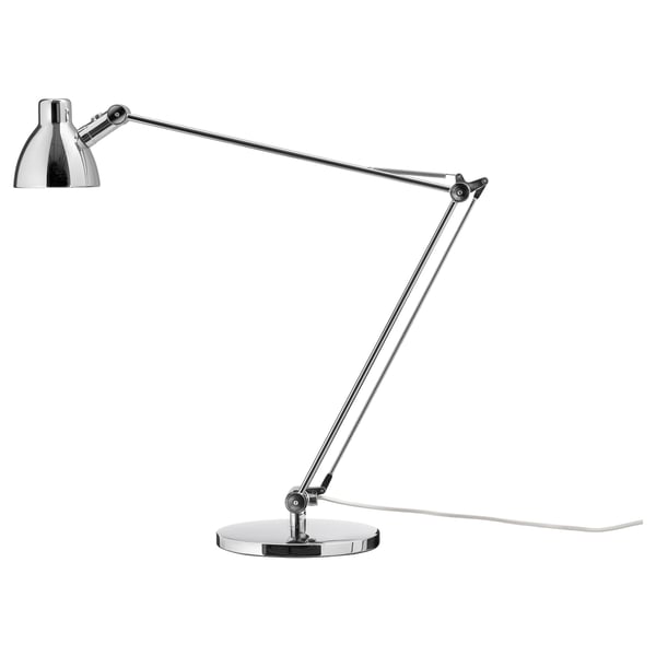 Antifoni Work Lamp Nickel Plated Ikea