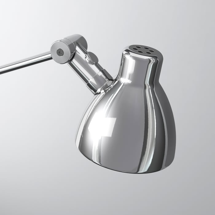 ANTIFONI Work lamp, nickel plated IKEA