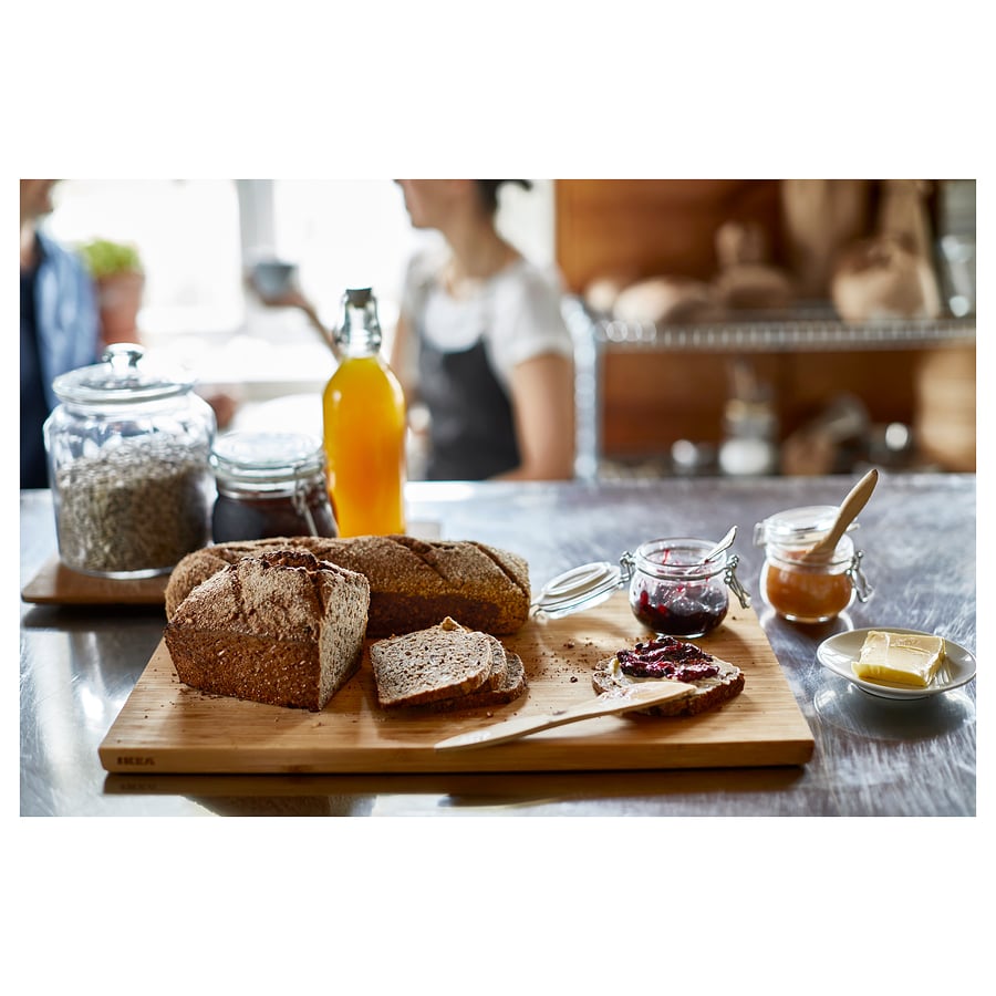 APTITLIG cutting board, bamboo, 17 ¾x11" IKEA