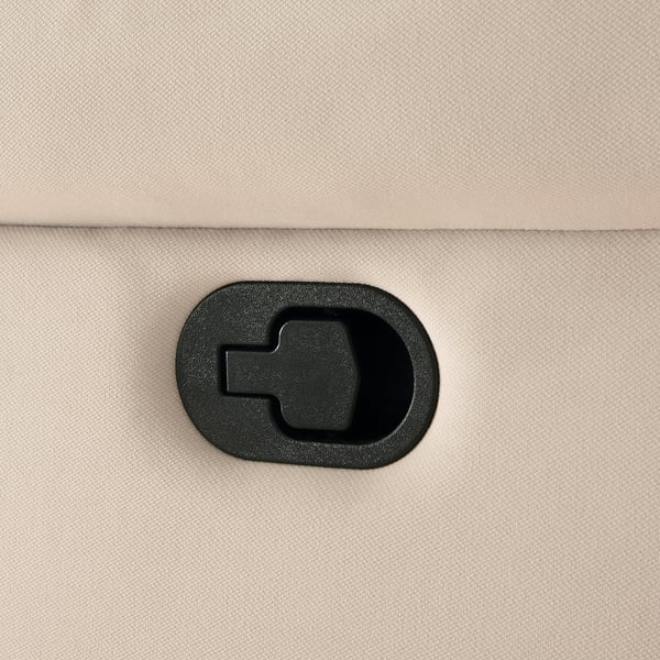 ARNÄSVALL Recliner rocker and swivel armchair, Hakebo beige