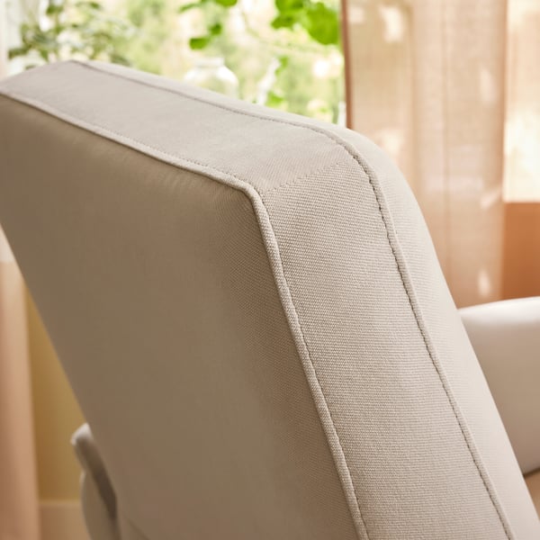 ARNÄSVALL Recliner rocker and swivel armchair, Hakebo beige
