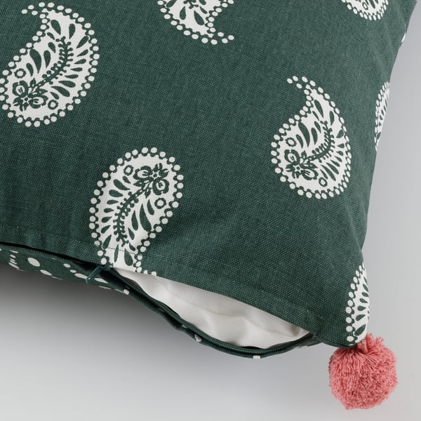 AROMATISK cushion cover, leaf green, 20x20" IKEA