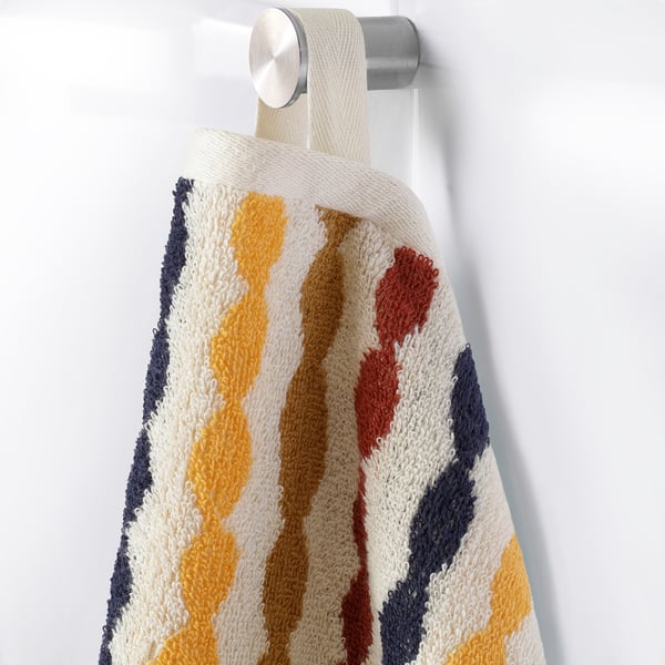 AROMATISK Hand towel, multicolor, 16x28" IKEA