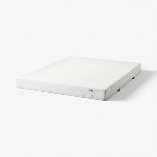 ÅSBYGDA Foam mattress, firm/white, Queen