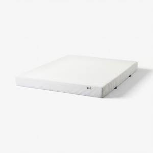 ÅSBYGDA Foam mattress, firm/white, Queen