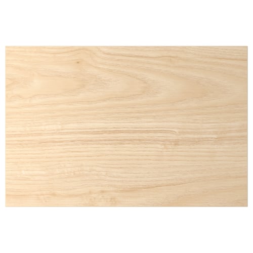 ASKERSUND light ash wood effect drawer front. Modern, rectangle, melamine surface.