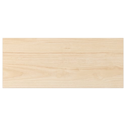 ASKERSUND light ash wood-like front, smooth, rectangular, modern design.