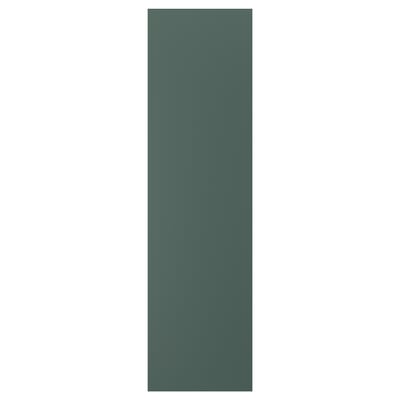ASPUDDEN Cover panel, dark gray-green, 25x90 "