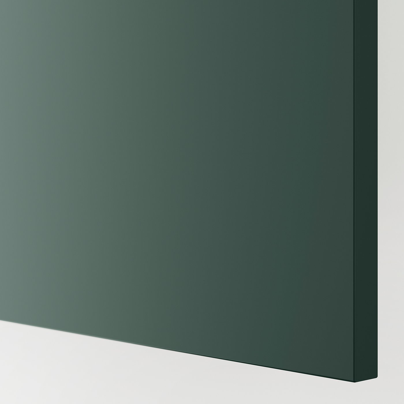 ASPUDDEN cover panel, dark gray-green, 25x30