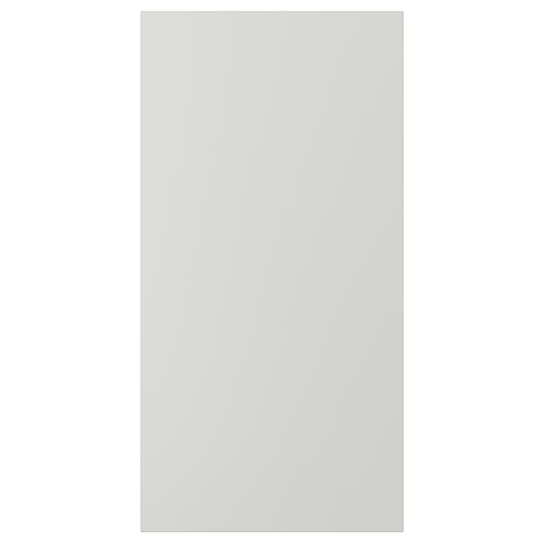 ASPUDDEN Cover panel, light gray, 15x30 1/2 "