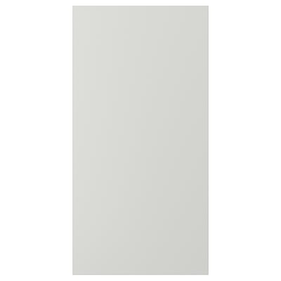ASPUDDEN Cover panel, light gray, 15x30 1/2 "