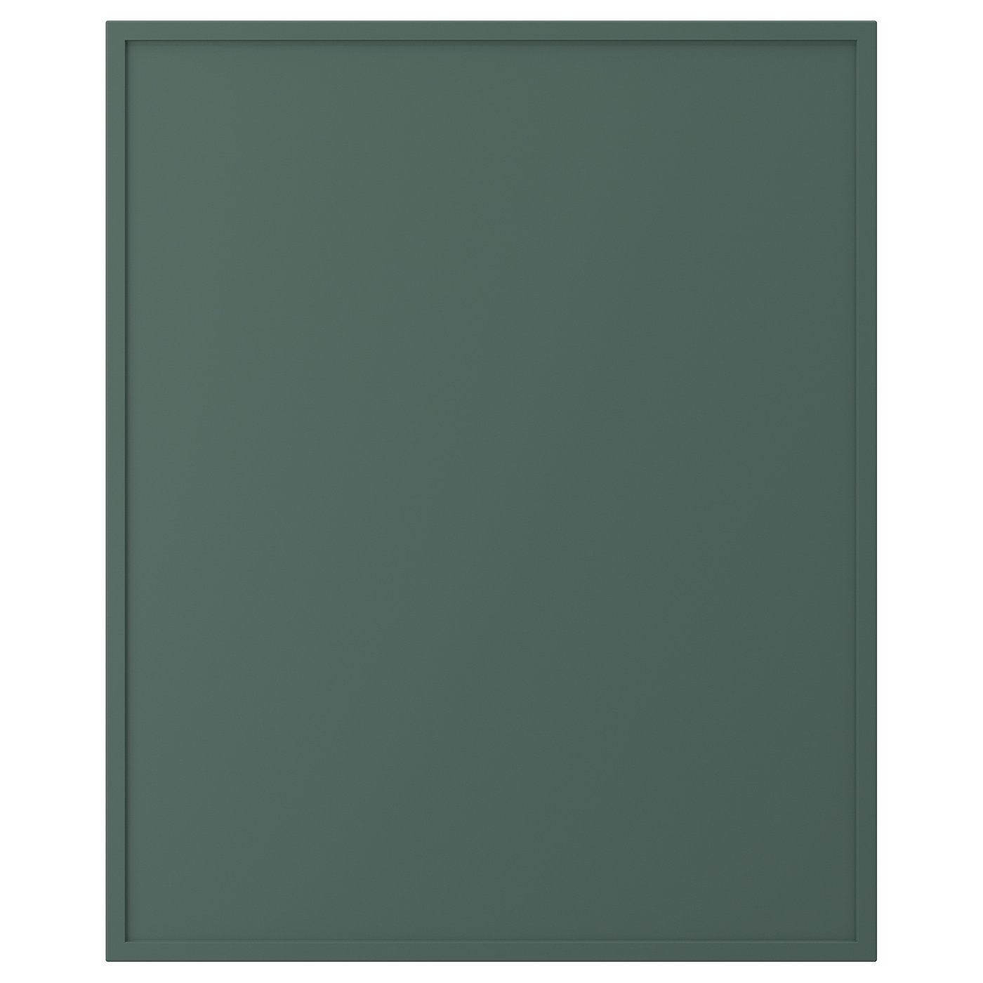 ASPUDDEN decorative cover panel, dark gray-green, 25x30