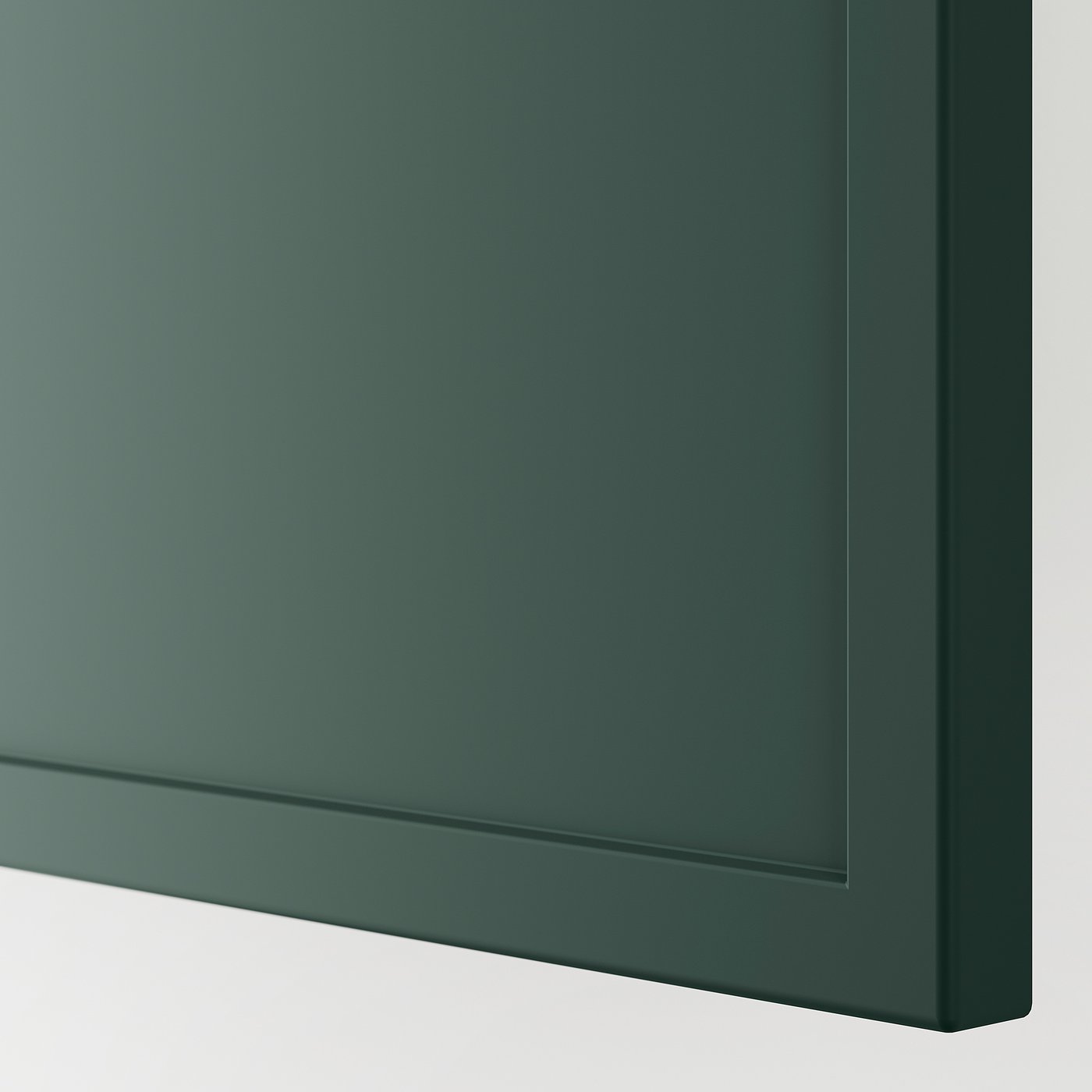 ASPUDDEN decorative cover panel, dark gray-green, 25x30