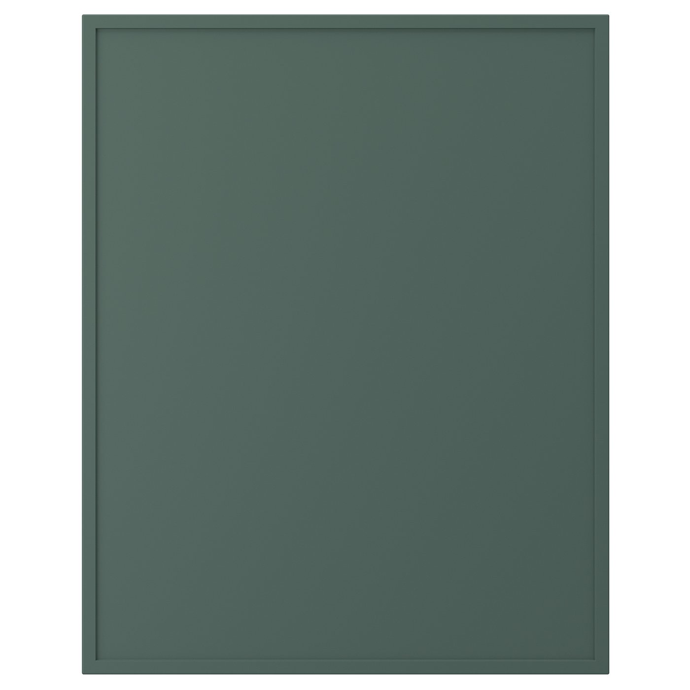 ASPUDDEN door, dark gray-green, 24x30