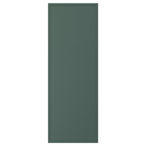 ASPUDDEN Door, dark gray-green, 18x50 "