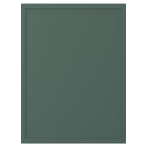 ASPUDDEN Door, dark gray-green, 15x20 "