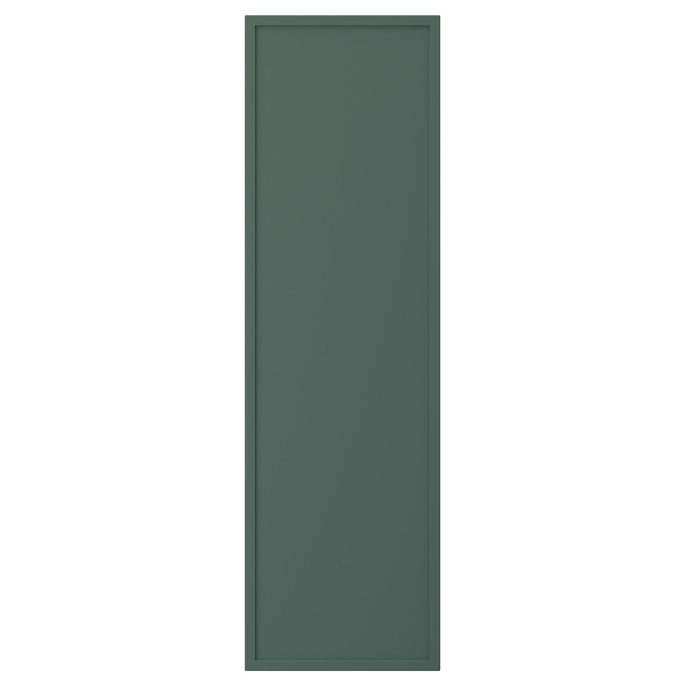 ASPUDDEN door, dark gray-green, 12x40
