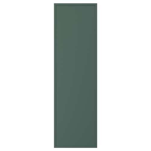 ASPUDDEN Door, dark gray-green, 15x50 "