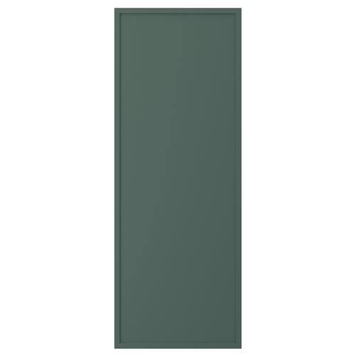 ASPUDDEN Door, dark gray-green, 15x40 "