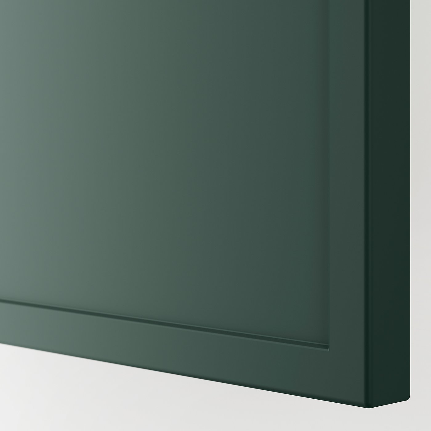 ASPUDDEN door, dark gray-green, 24x30