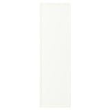 ASPUDDEN mirror: rectangle, white frame, glass, wall mounted.