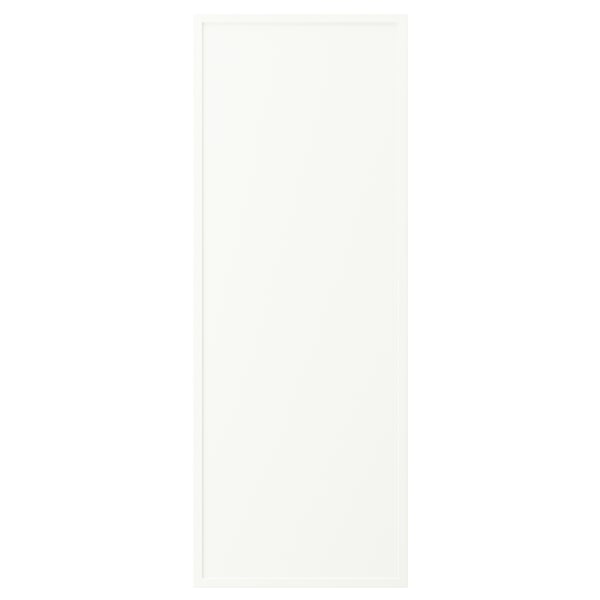 ASPUDDEN: white, rectangular, particleboard box with plastic edging and foil.