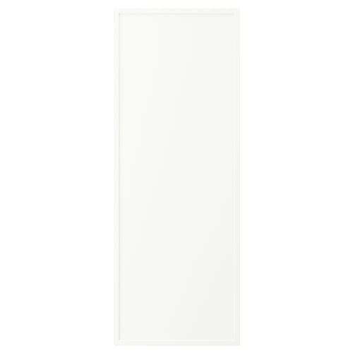 ASPUDDEN: white, rectangular, particleboard box with plastic edging and foil.