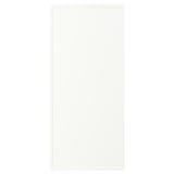 An ASPUDDEN rectangle in white, made of particleboard and fibreboard with plastic edging and foil.