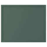 ASPUDDEN Drawer front, dark gray-green, 18x15 "