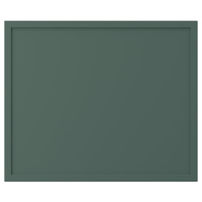 ASPUDDEN Drawer front, dark gray-green, 18x15 "