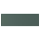 ASPUDDEN Drawer front, dark gray-green, 30x10 "