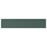 ASPUDDEN Drawer front, dark gray-green, 24x5 "