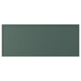 ASPUDDEN Drawer front, dark gray-green, 36x15 "