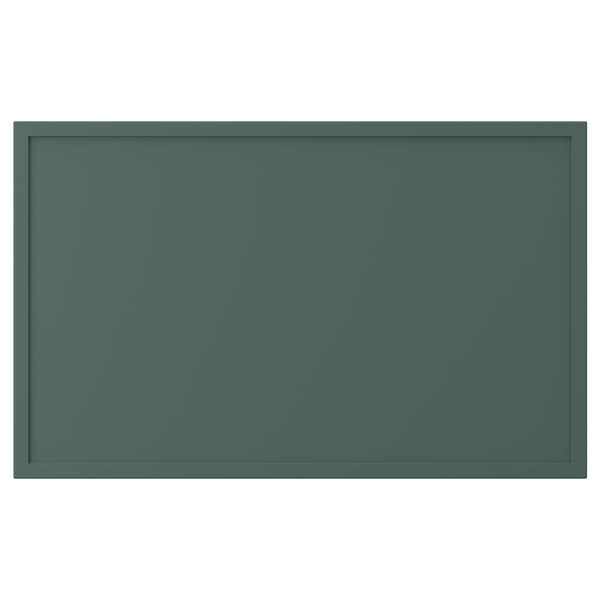 ASPUDDEN Drawer front, dark gray-green, 24x15 "