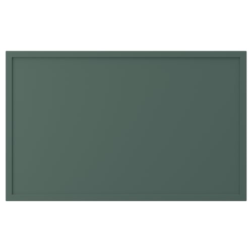 ASPUDDEN Drawer front, dark gray-green, 24x15 "