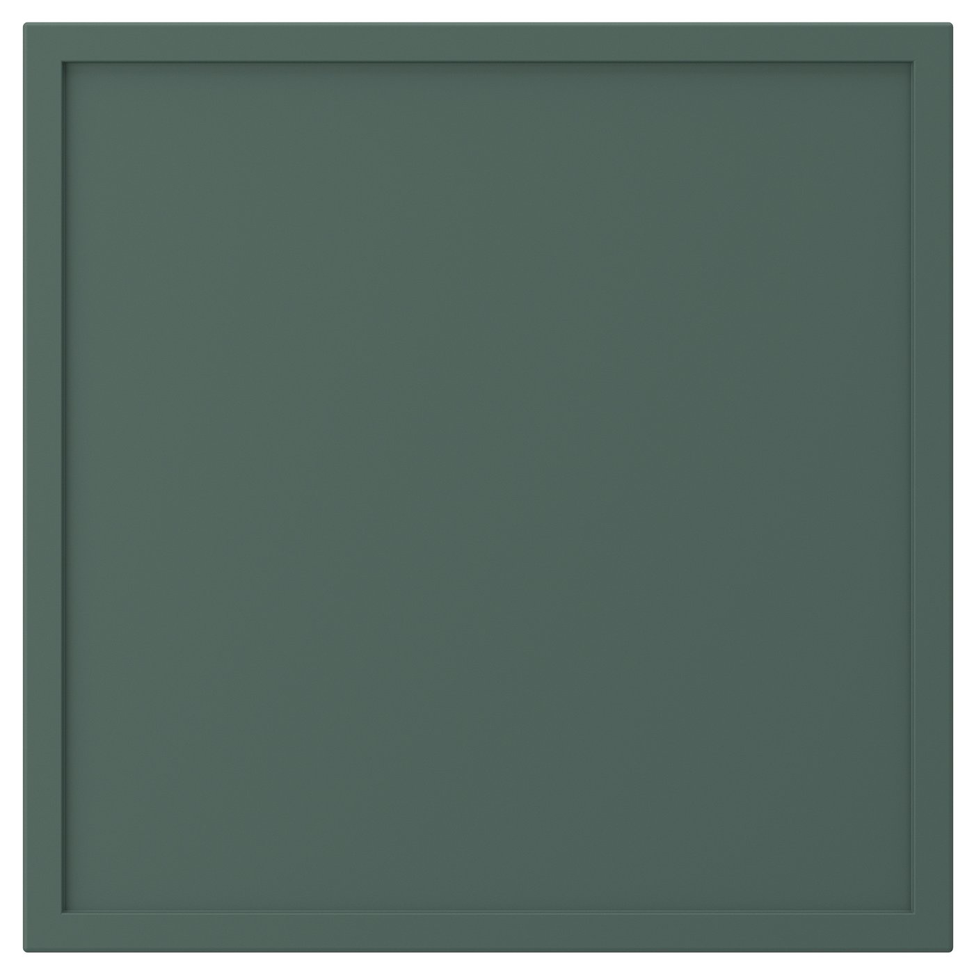 ASPUDDEN drawer front, dark gray-green, 15x15