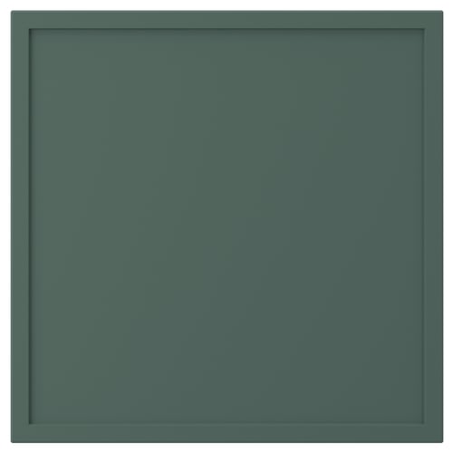 ASPUDDEN Drawer front, dark gray-green, 15x15 "