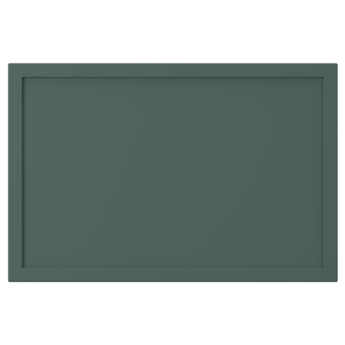 ASPUDDEN Drawer front, dark gray-green, 15x10 "