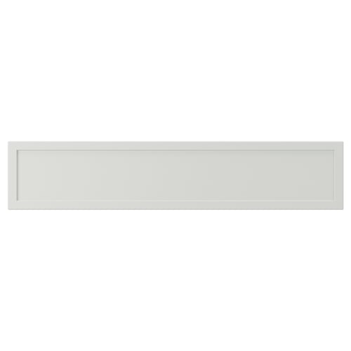 ASPUDDEN Drawer front, light gray, 24x5 "