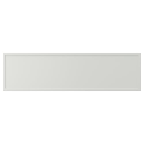 ASPUDDEN Drawer front, light gray, 36x10 "
