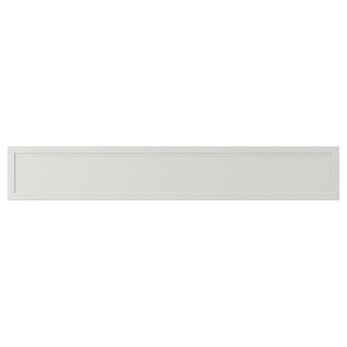 ASPUDDEN Drawer front, light gray, 30x5 "